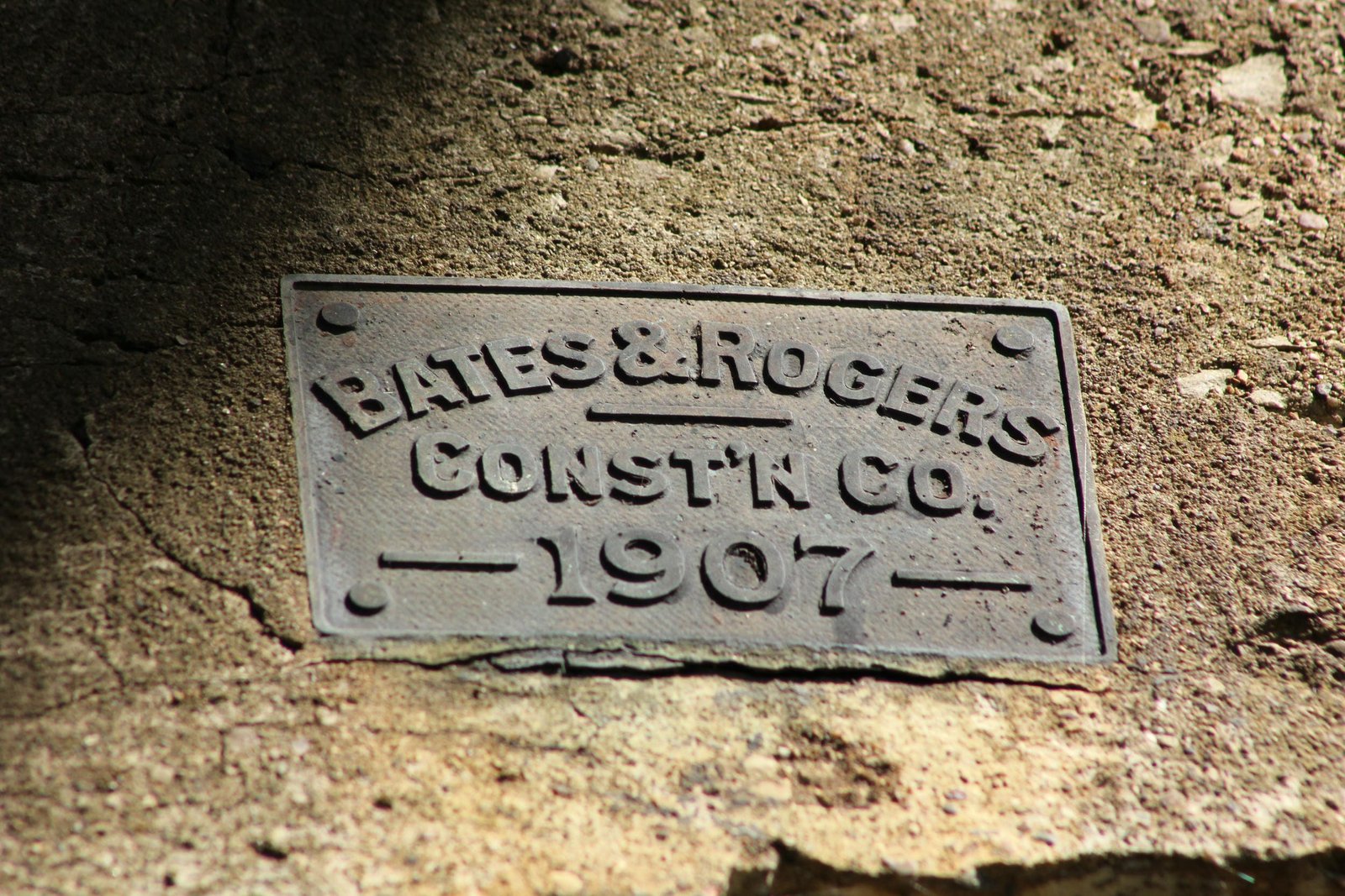 Plaque, pier #6
